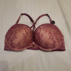 NWT Victoria's secret bombshell front closure 36c